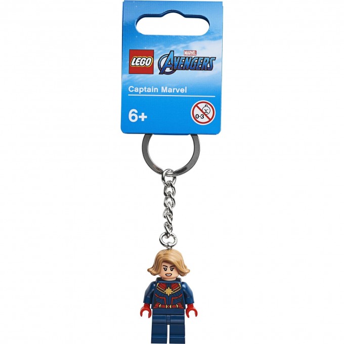 Брелок для ключей LEGO «КАПИТАН МАРВЕЛ» Super Heroes 854064 3060639 Брелок для ключей LEGO «КАПИТАН МАРВЕЛ» Super Heroes 854064 3060639