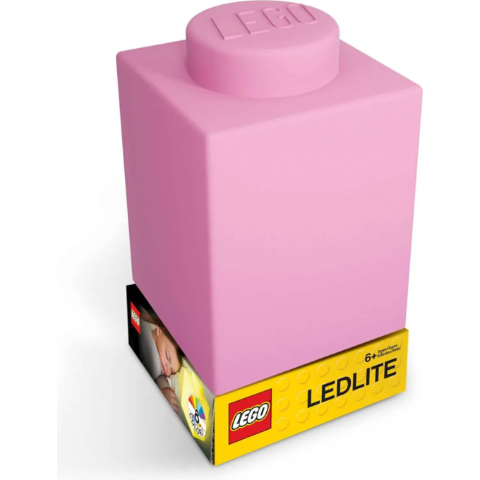 Фонарик LEGO силиконовый розовый LGL-LP39 Фонарик LEGO силиконовый розовый LGL-LP39