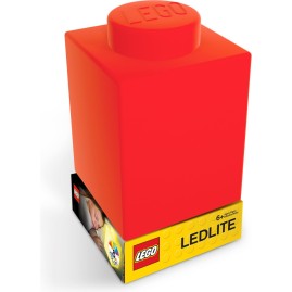 Фонарик силиконовый LEGO - красный
