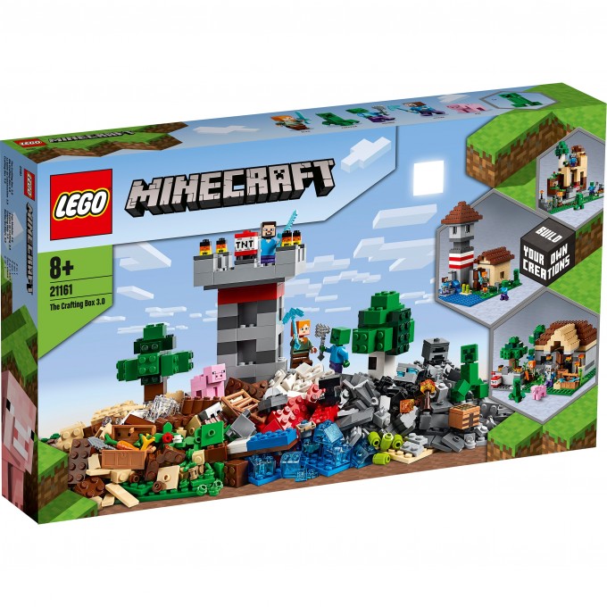 Конструктор детский LEGO MINECRAFT НАБОР ДЛЯ СБОРКИ 3.0 21161