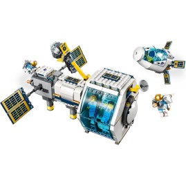 Конструктор LEGO CITY "ЛУННАЯ КОСМИЧЕСКАЯ СТАНЦИЯ" City 60349 Конструктор LEGO CITY "ЛУННАЯ КОСМИЧЕСКАЯ СТАНЦИЯ" City 60349
