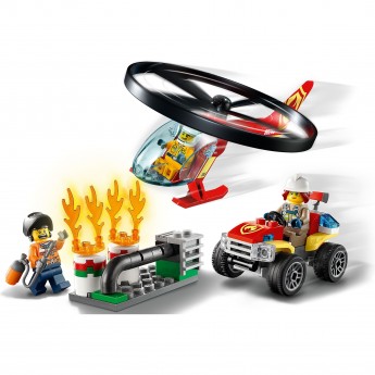 Конструктор LEGO CITY "ПОЖАРНЫЙ СПАСАТЕЛЬНЫЙ ВЕРТОЛЕТ" City 60248 Конструктор LEGO CITY "ПОЖАРНЫЙ СПАСАТЕЛЬНЫЙ ВЕРТОЛЕТ" City 60248