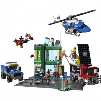Конструктор LEGO CITY "ПОЛИЦЕЙСКАЯ ПОГОНЯ В БАНКЕ" City 60317 Конструктор LEGO CITY "ПОЛИЦЕЙСКАЯ ПОГОНЯ В БАНКЕ" City 60317