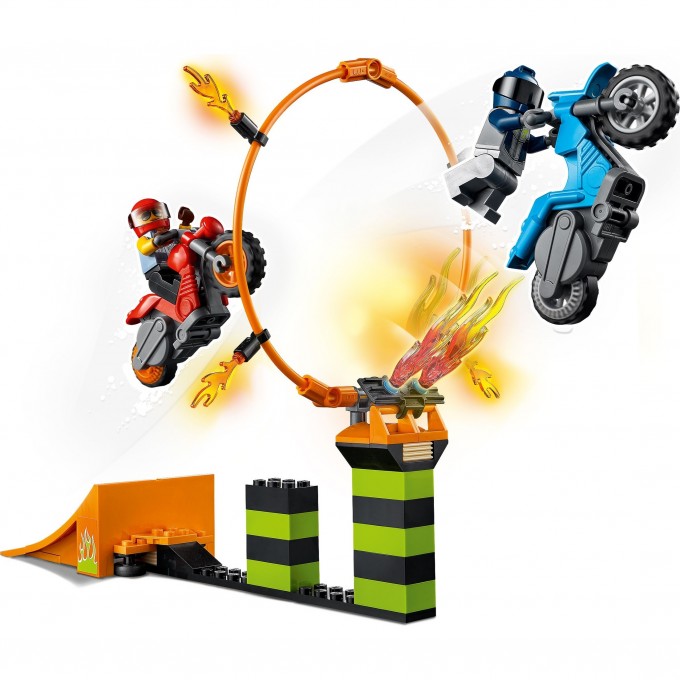 Конструктор LEGO CITY "СОСТЯЗАНИЕ ТРЮКОВ" City 60299 3626214