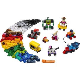 Конструктор LEGO CLASSIC "КУБИКИ И КОЛЁСА" 11014