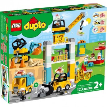 Конструктор LEGO DUPLO grosse baustelle mit licht und ton 10933