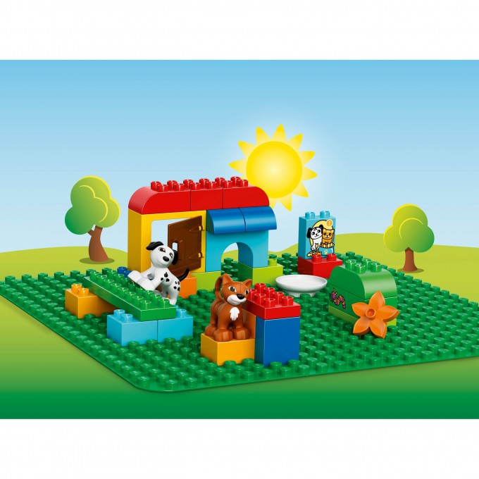 Конструктор LEGO DUPLO "БОЛЬШАЯ СТРОИТЕЛЬНАЯ ПЛАСТИНА" 2304 181412 Конструктор LEGO DUPLO "БОЛЬШАЯ СТРОИТЕЛЬНАЯ ПЛАСТИНА" 2304 181412