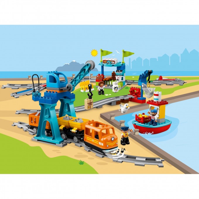 Конструктор LEGO DUPLO "ГРУЗОВОЙ ПОЕЗД" 10875 644337 Конструктор LEGO DUPLO "ГРУЗОВОЙ ПОЕЗД" 10875 644337