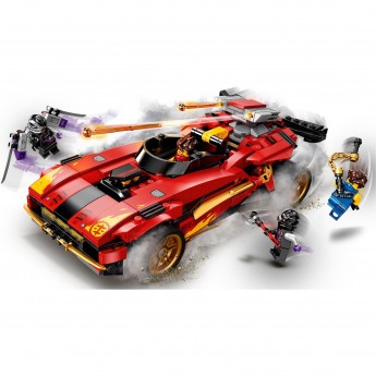 Конструктор LEGO NINJAGO «НИНДЗЯ - ПЕРЕХВАТЧИК Х - 1» Ninjago 71737