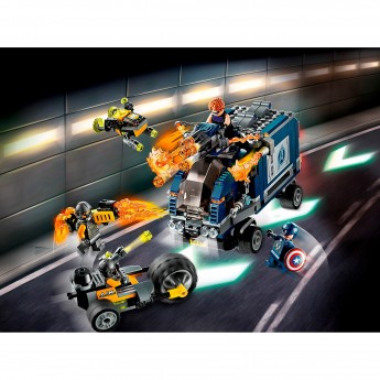 Конструктор LEGO SUPER HEROES "МСТИТЕЛИ: НАПАДЕНИЕ НА ГРУЗОВИК" Super Heroes 76143