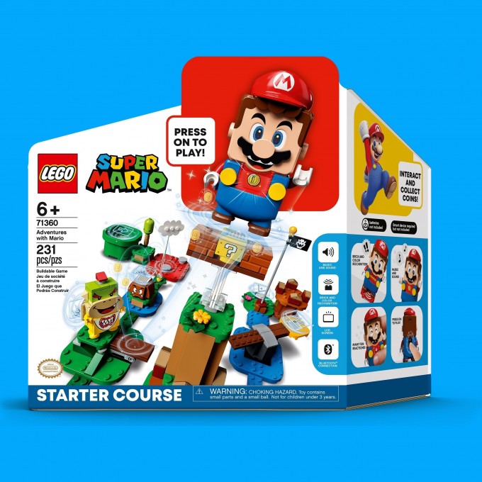 Конструктор LEGO SUPER MARIO Стартовый Набор «Приключения вместе с Марио»71360 2278111 Конструктор LEGO SUPER MARIO Стартовый Набор «Приключения вместе с Марио»71360 2278111