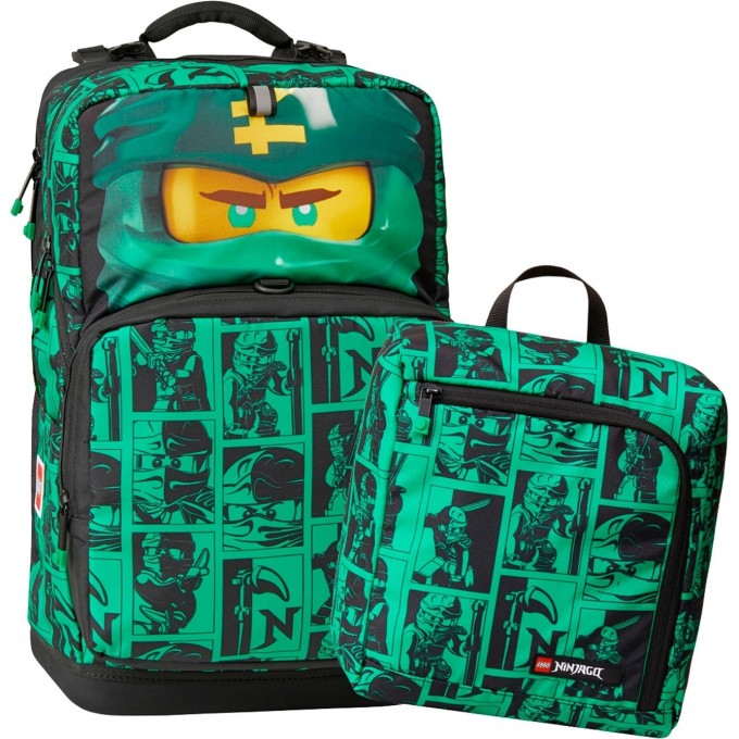 Рюкзак LEGO MAXI NINJAGO «GREEN», 2в1 Ninjago 20214-2201 3816112
